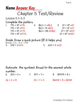 3, CC. . Go math grade 5 chapter 5 test pdf